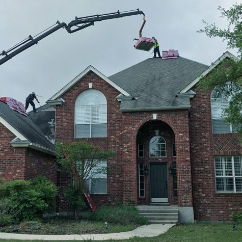 Lifting the shingles